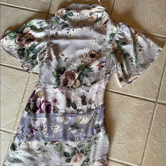 ASOS Floral Maxi Dress with Slit - Picture 2 of 4